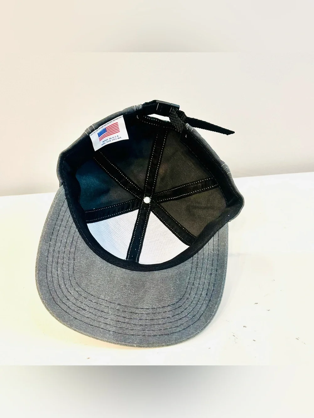 Vtg Y2K Budweiser Bow Tie Logo Gray Hat SnapTrap 1996 Anheuser-Busch Retro USA